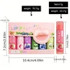 Fruity lip balm boxed, moisturizing, moisturizing, anti-drying and cracking, fading lip pattern makeup 4