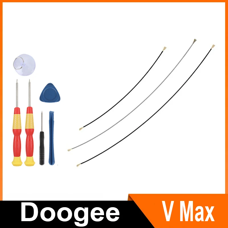 For Doogee V Max Phone /Left and right decorative parts,Button,Coaxial Signal Cable,Charger,Data line,Mobile Phone Accessoriesle