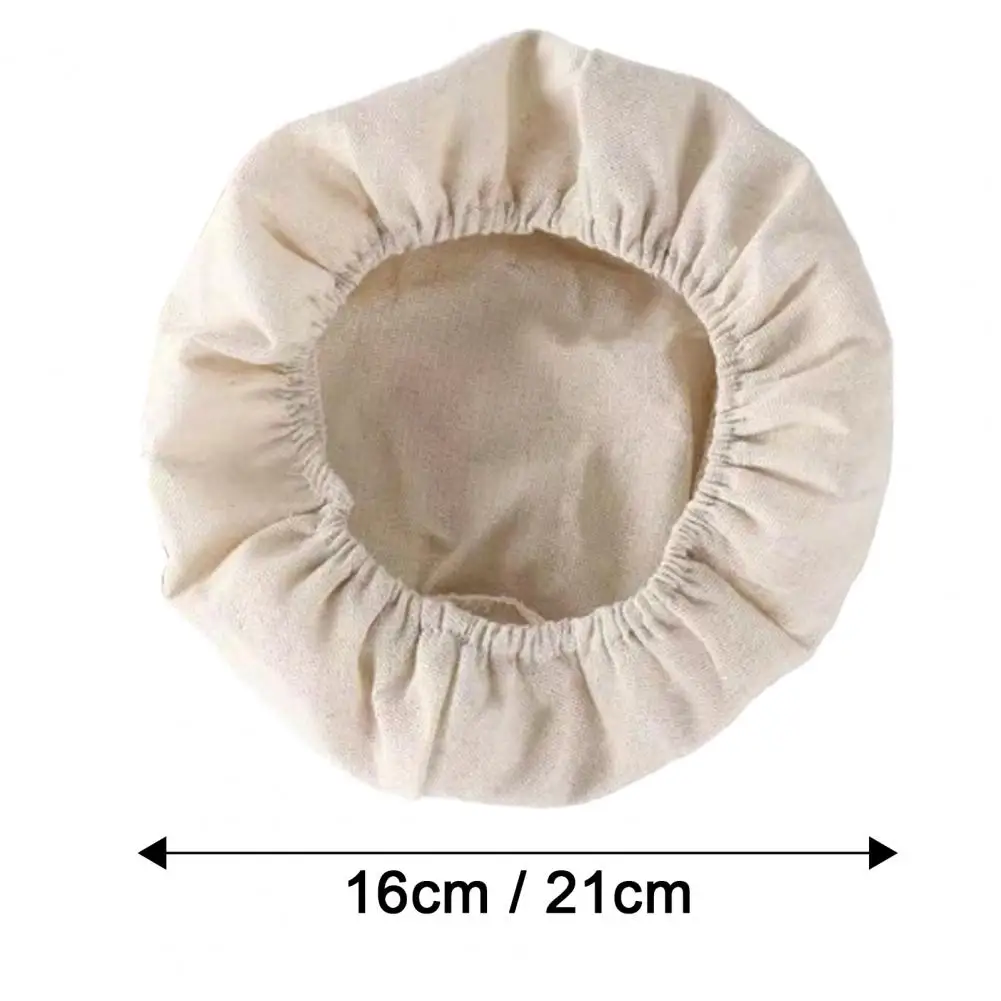 Cloth Lid Cover for 6-8 Inch Jars Bread Basket Liner Cloth Lids Banneton Proofing Kitchen Fermentation Brewing Essentials