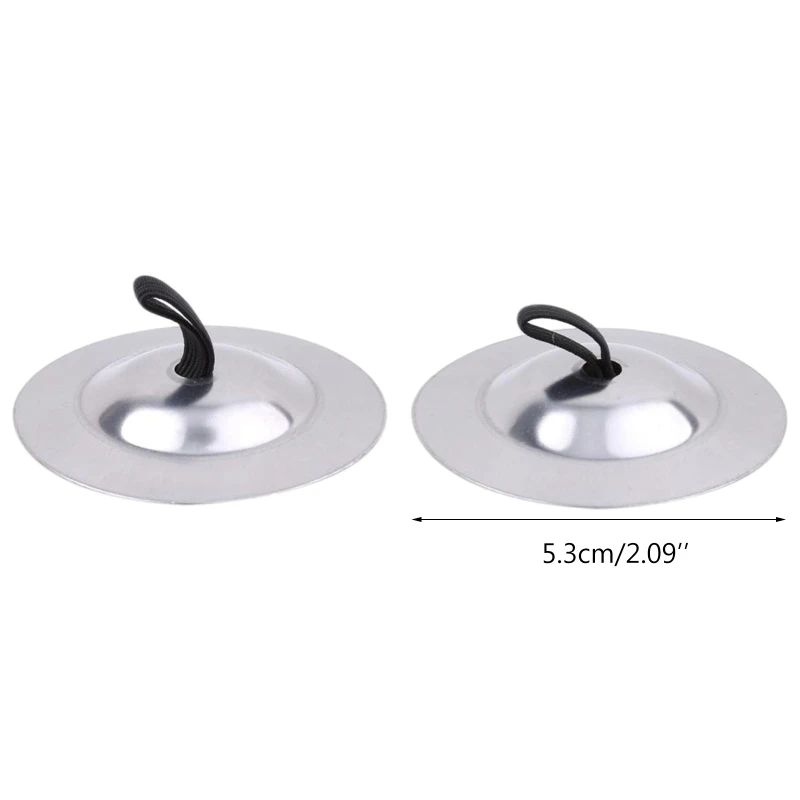 1 Pair Finger Small Cymbals Belly Dancing Cymbals Copper Finger Percussion Dancing Props Percussion Instrument GXMF