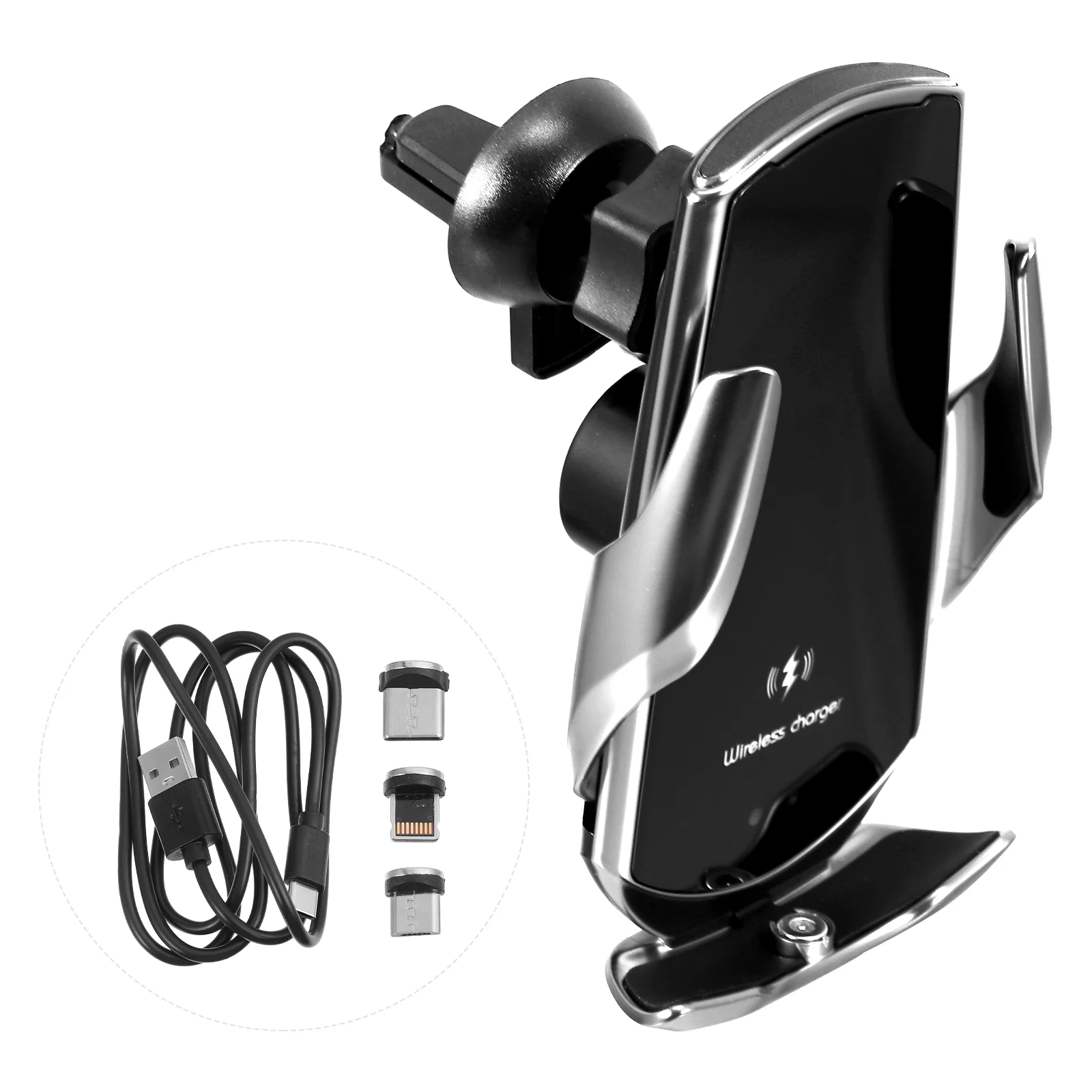 

Mobile Phone Holder Wireless Car Mount Universal Stand Automobile Support Plastic