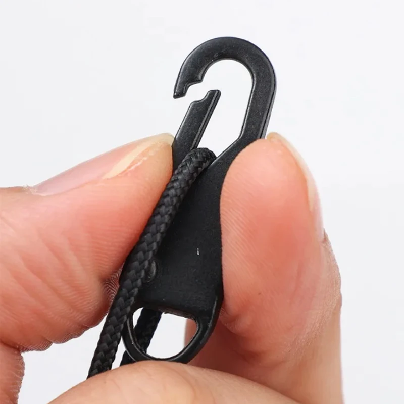 Tragbare Outdoor Tasche Zipper Puller Metall Zipper Kopf Slider Abnehmbare Tragen-beständig Weben Reißverschlüsse Ziehen DIY Nähen Zubehör – Detail 10