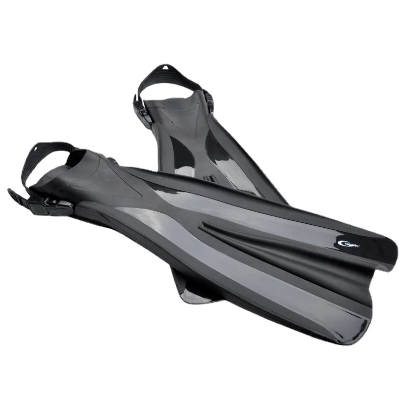 

Professional Adult Long Flippers Scuba Diving Fins Swimming Snorkeling Adjustable Open Heel Flexible Comfort Underwater