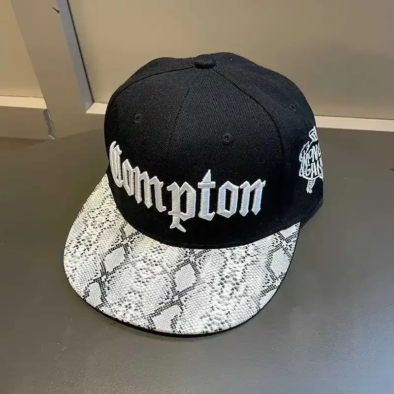 New High Quality Compton Embroidered Unisex Luxury Baseball Caps for Men Women Adjustable Snapback Hat HipHop DadHatsTrucker Hat 6