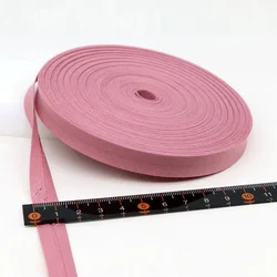 12mm Narrow Ironed Cotton Bias Binding Tape - Solid Color Sewing & Craft Ribbon - 12mm x 5meters (36)