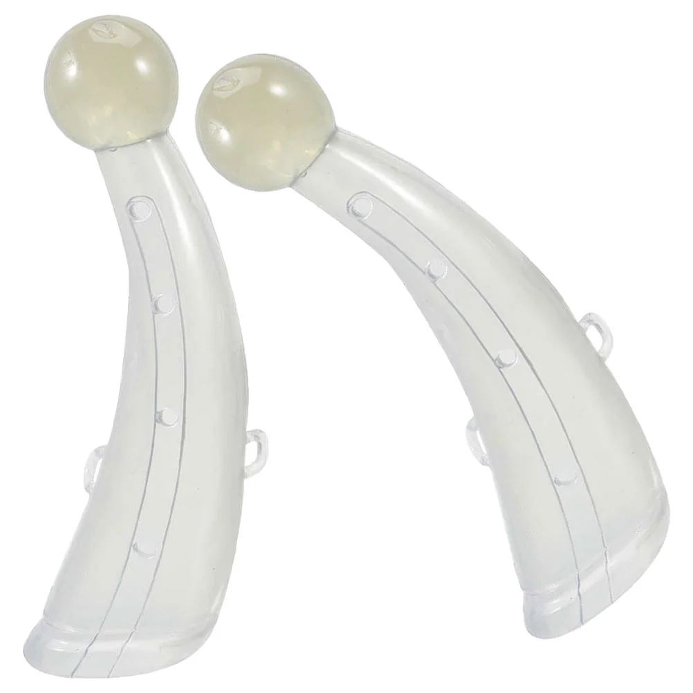 

1 Pair of Cattle Horn Protective Device Silicone Covers Protectors