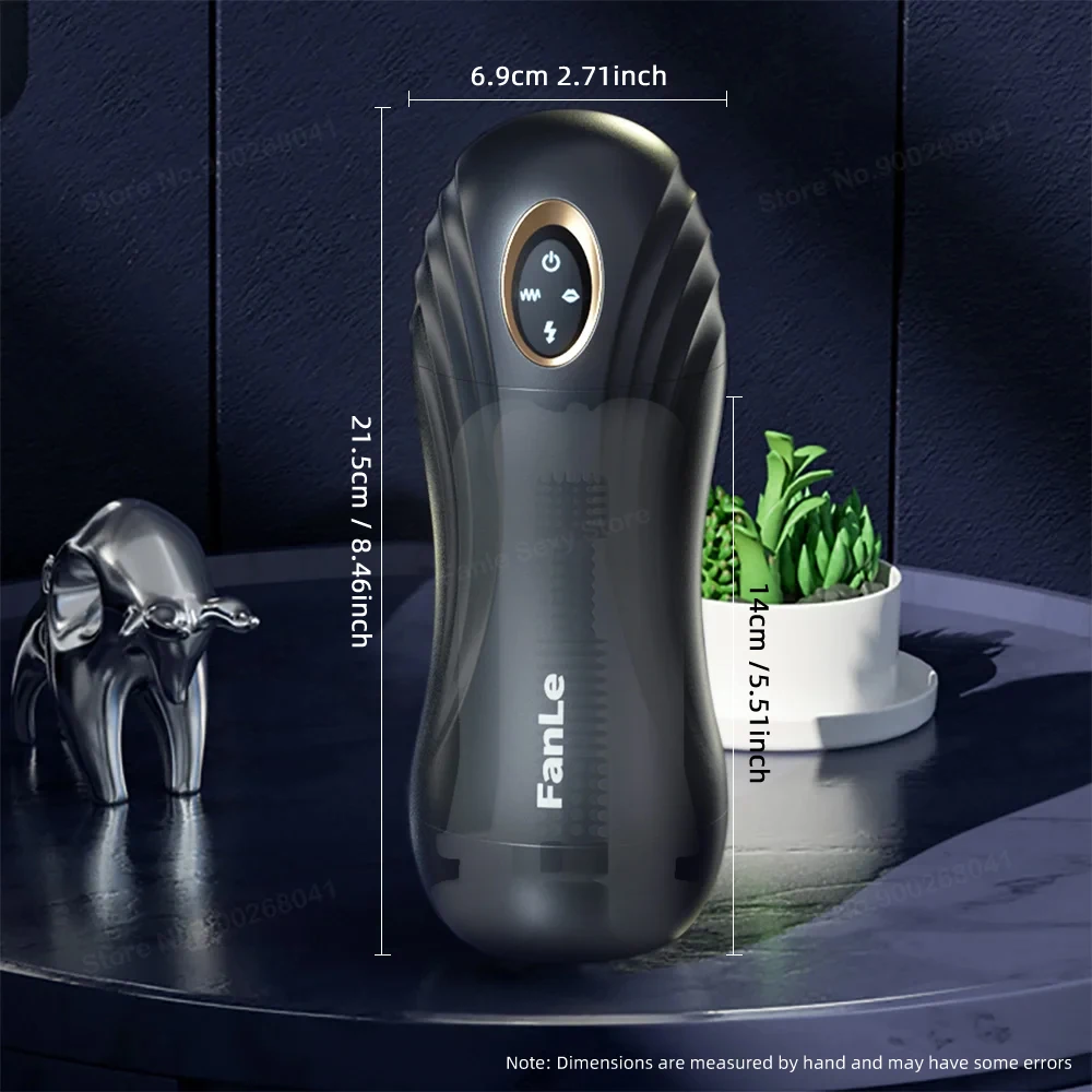 Automatic Sucking Male Masturbators Sex Machine Blowjob Toy Adult Sex Toys for Men Pocket Pussy Stroker Vibration & Suction 18+