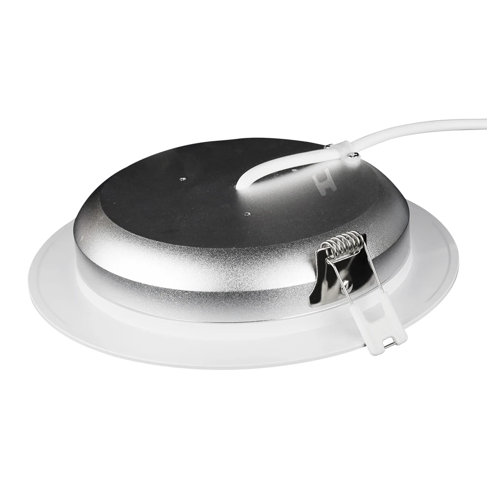 Miboxer Zigbee 3.0 RGB+CCT LED Downlight 6W FUT068Z 12W FUT066Z Round Panel Ceiling Light For Living Dining Room AC100-240V
