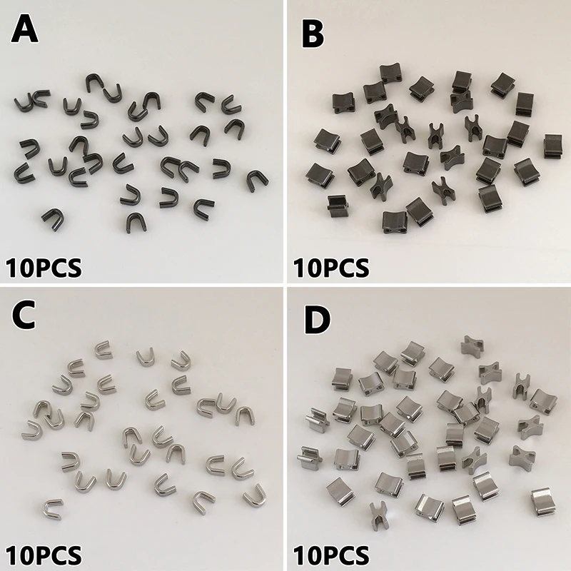 Description Picture 5 of item10pcs High Quality U Shaped Metal Zipper Up Stopper Zipper Closure Opening DIY Sewing Craft Clothes Pants Zipper Accessories