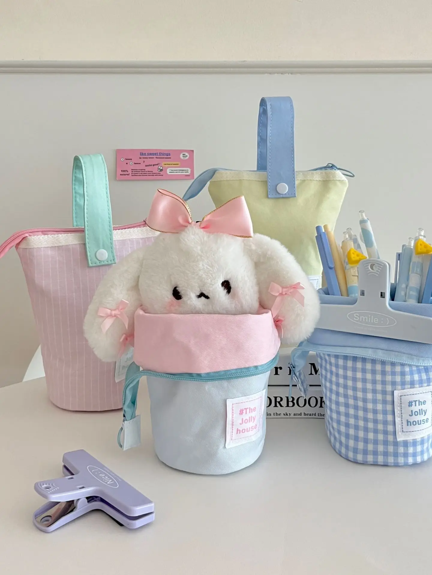 Stationery Organizer Capybara Pencil Case Stationery Storage Box Kawaii Big Capacity Pencil Case