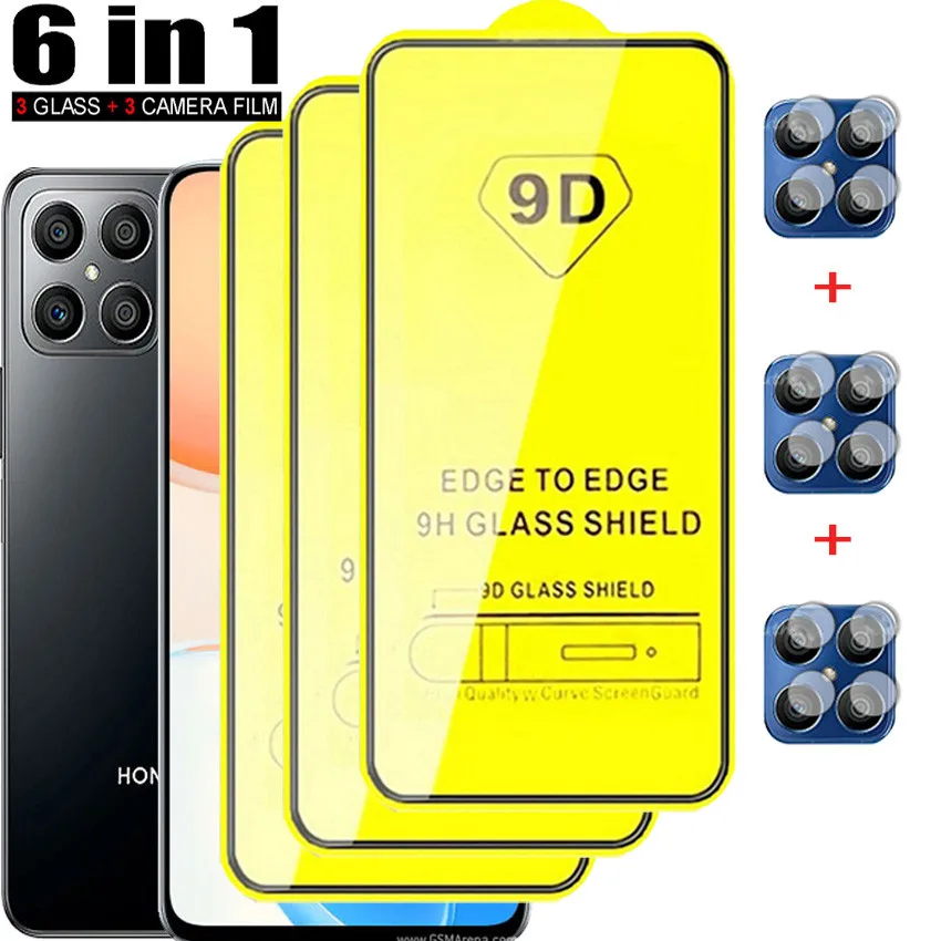 Vetro 9D Honor X8 50 Lite Protezione Dello Schermo Honor X 8 Vetro Temperato Per Honor X8 Glass Honor 50Lite Honor-X8 Protezione Fotocamera Honor X8 M