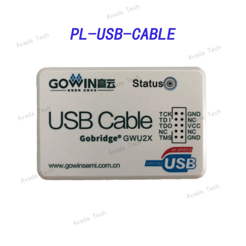 

Кабель скачивания Avada Tech FPGA High Cloud Gowin PL-USB-CABLE-GOWIN V4.0
