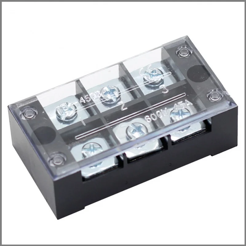 

CopperPiecesTerminalBlockTBSeriesDockingJunctionBoxWiringConnetorPowerStripScrewFixedConnectionRow