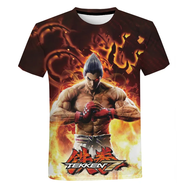 Street Fighter T-shirts Anime Fighting Game 3d Print Streetwear