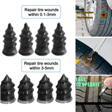 

Car Vacuum Tyre Repair Tire Film Rubber Nail Tire Screws Tubeless Repair Tool Kit For Motorcycle Truck Motorcycle Scooter Rubber