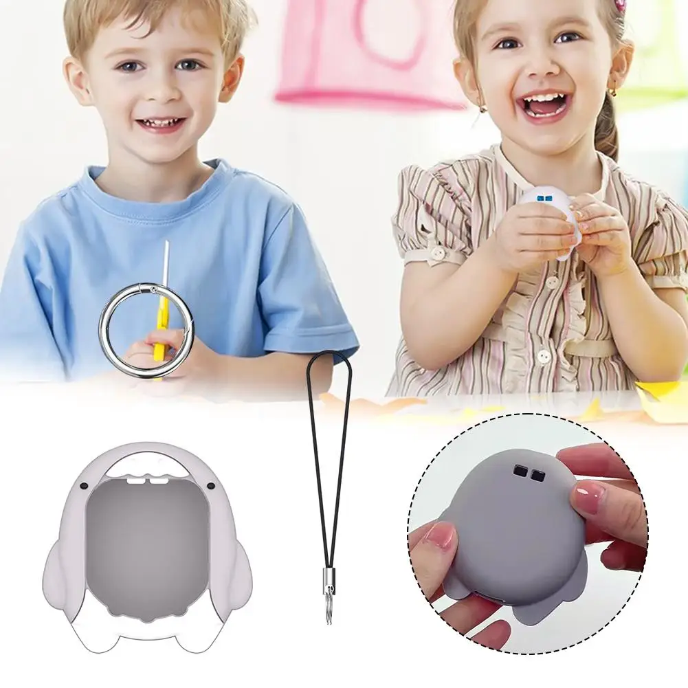 

Водонепроницаемый защитный чехол с пряжкой для 2023) подходит для игровой приставки с животными силиконовый защитный чехол мультяшный X8d5