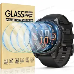 Premium Tempered Glass Screen Protector - 5pcs Glass (Fenix 8 AMOLED 43MM)