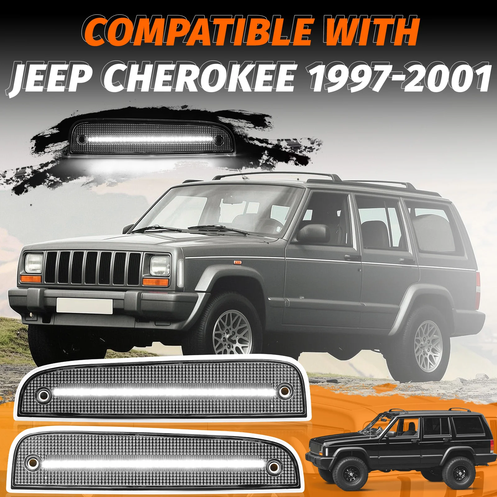 Pare-chocs Avant Chromé D'origine - Jeep Cherokee XJ - Neuf - Jeeper Store