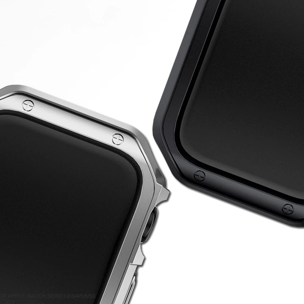 Cover for Apple Watch Case 45mm 41mm 44mm 40mm 42mm 38mm TPU bumper Accessories Screen Protector iWatch Series 7 6 5