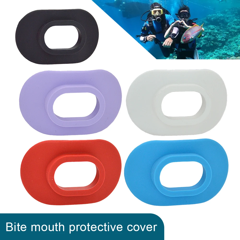 Soft Silicone Snorkel Mouthpiece Lip Protective Cover Breathing Tube Accessories for Scuba Diving diving snorkel swimmers snorkel swimming snorkel scuba diving mouthpiece