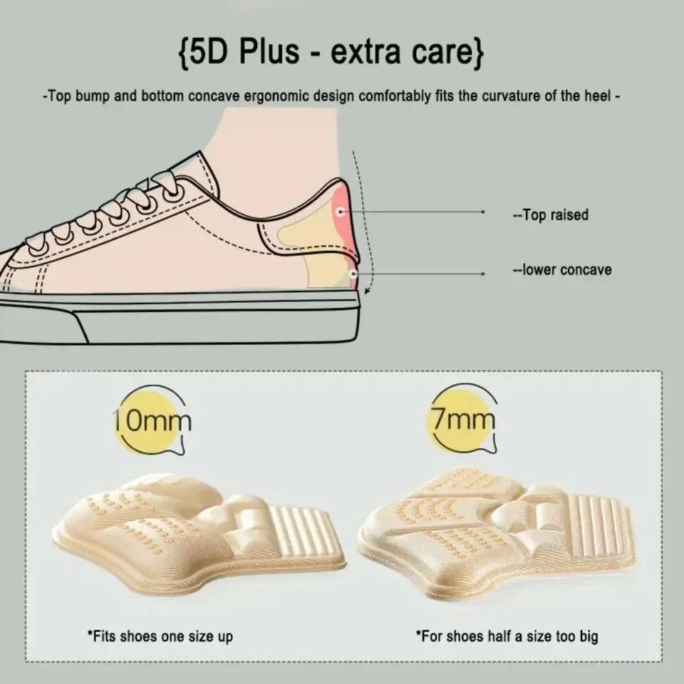 Shoe Insoles Heel Cushion Insole Heel Patch Insole Heel Cushion Protector Heel Insoles Heel Protector Patches Heel Protector Pads Heel Protector Shoe Repair Stickers Shoe Repair Patch Shoe Repair Patches Shoe Stickers Shoe Anti Slip Stickers Silicon Heel Protectors Stickers Feet Pads for Sneakers Comfort Non Slip Shoe Pads Foot Pain Relievers Shoes Inserts