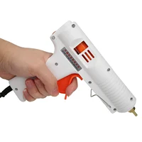 Hot Glue Gun Adjustable Constant Temperature Home Repairs DIY Crafts 150W AC100-240V White HL F Hot Melt Glue Gun Hot Glue Gun 2
