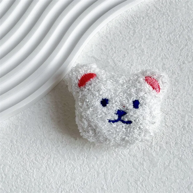 Adorable Fluffy Cartoon Plush Phone Holder and Grip Stand