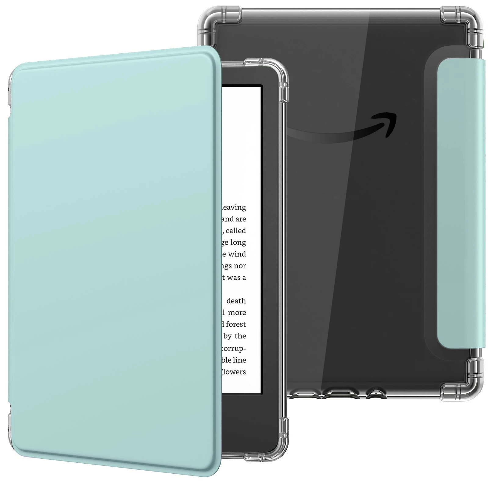 Ultra Clear Flexible Transparent TPU Back Cover with Auto Wake Sleep Feature