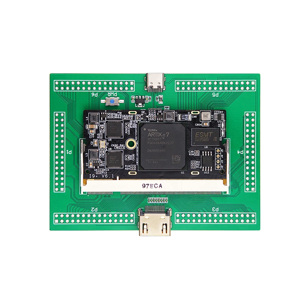 Xilinx FPGA RISC-V ���� ����, Colorlight i9 + ���, ���� �ҽ� ��ü��, XC7A50T