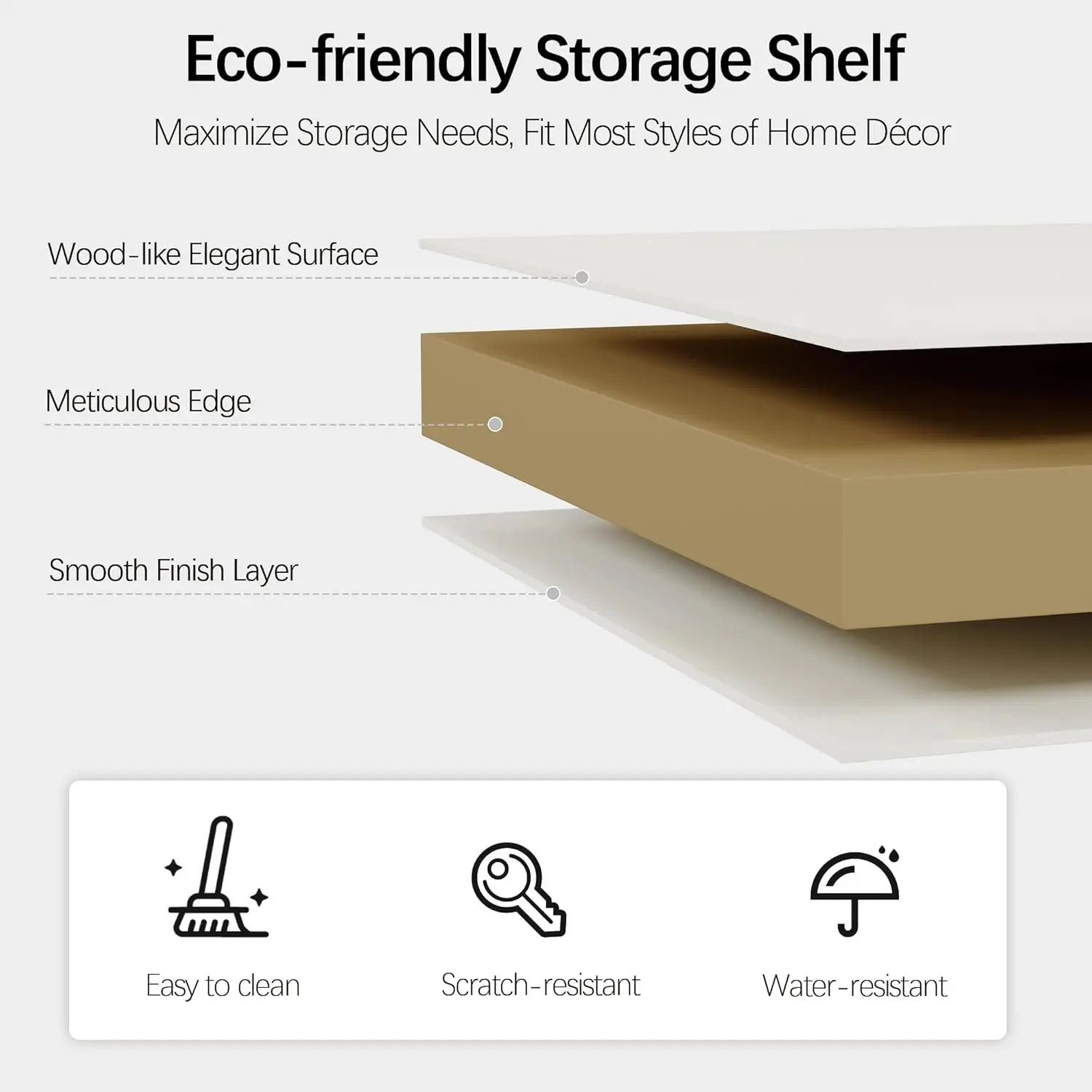 Open Storage Book Cases/Shelves, Floor Standing Indoor Furniture 3 Shelf Book case for Farmhouse Library Office