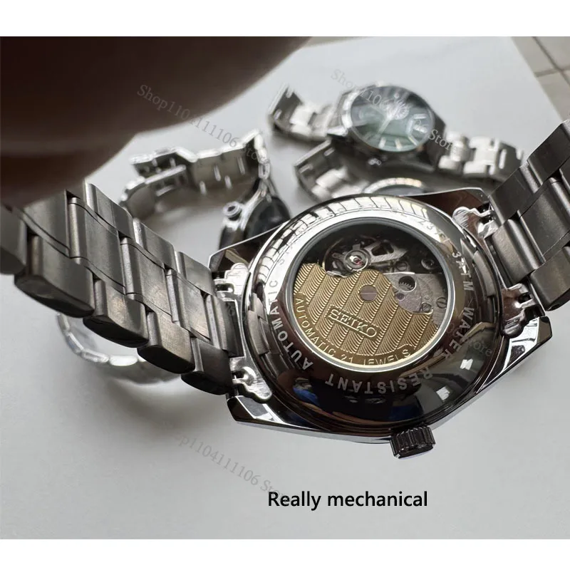 SEIKO Watch Original SARJ004 Real Automatic Self-Wind Mechanical Multifunctional Precision Steel Luminous Luxury Men Watches