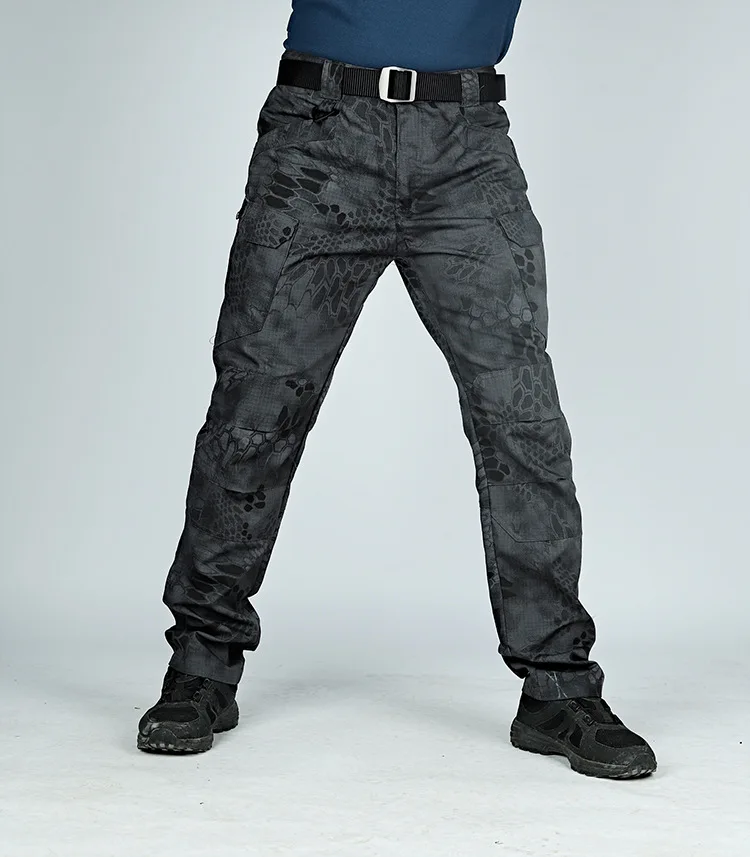 Cargo Pants Men Clothing Jogging Durable Outdoor Training Autumn and Winter Warm | Мужская одежда