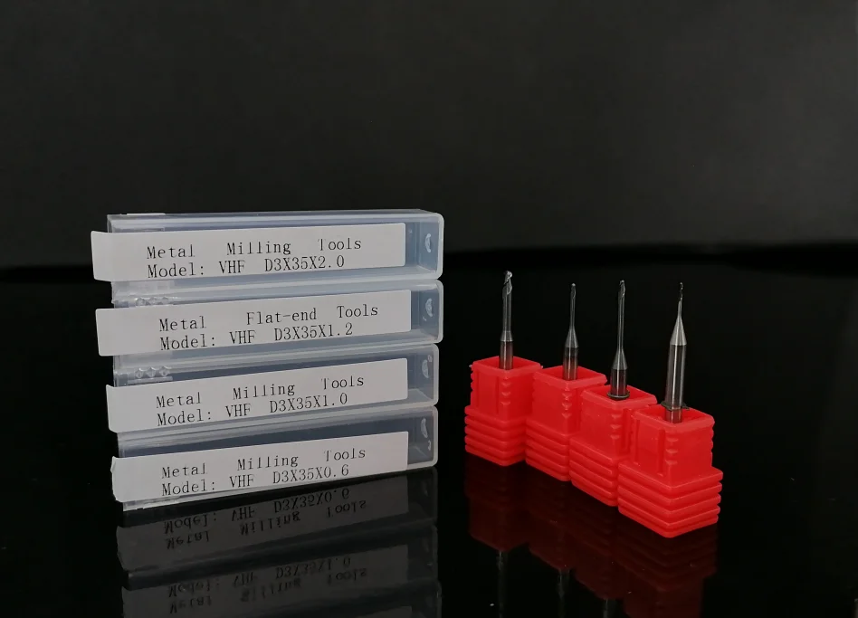 VHF Metallfräser 32 mm VHFN4 Z4 N4+ Titanstangenfräser 35 mm VHFR5 S1 S2 S5 CoCr Metallrahmenbohrer für Dentallabor – Detail 9