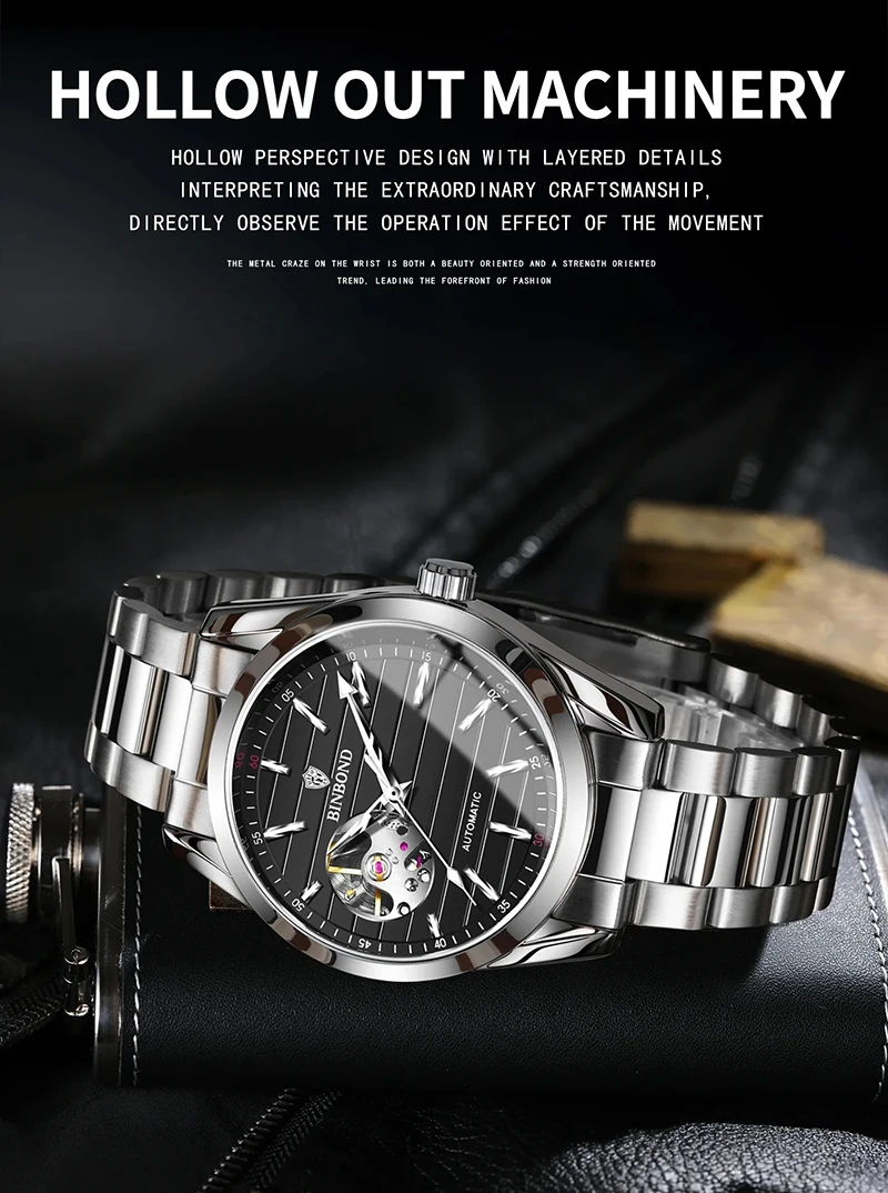 BINBOND V00126 Men's Watch description image 4