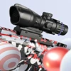 M416 Toy Gun 7.4V High-speed Burst Gel Ball With Orange Plug And Double Magazine For Outdoor Interactive Parent-child Games. 4