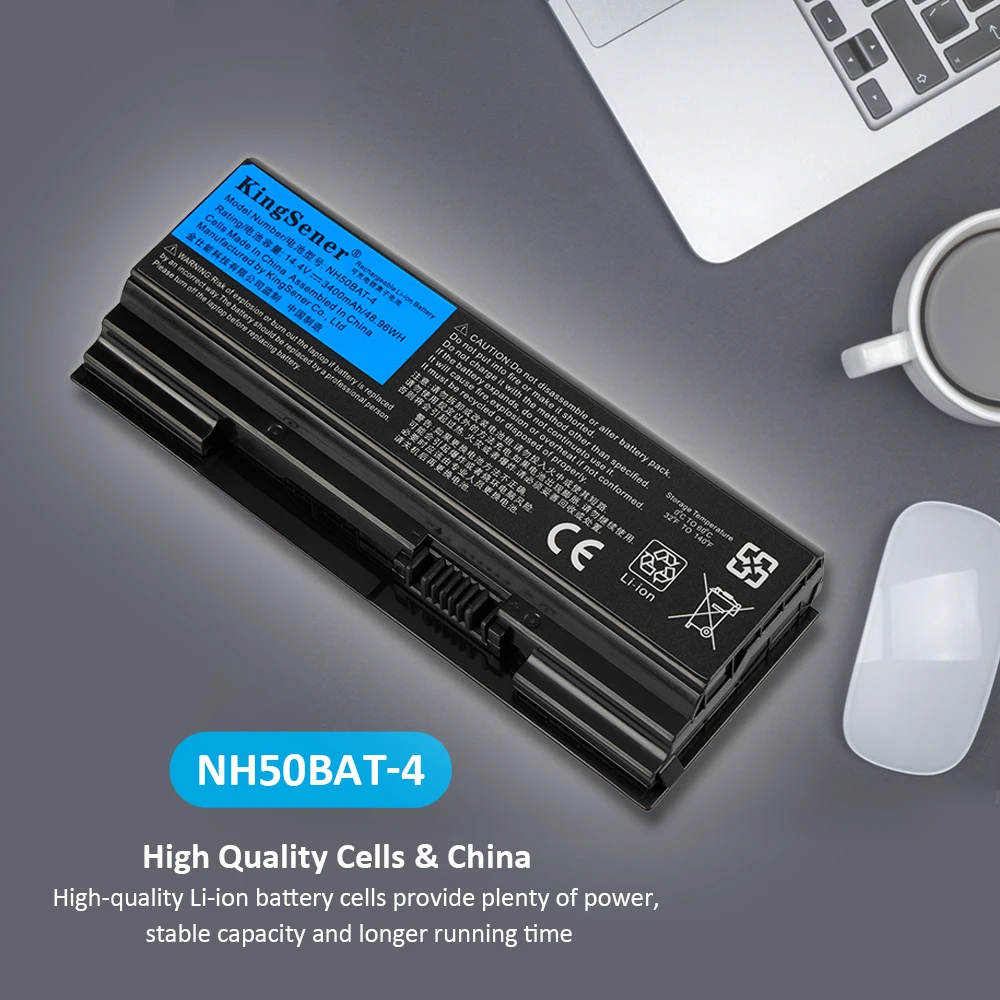 Bateria para Clevo Nh50bat4 Kingsener Nh70raq Nh55edq Nh50ra Nh55rcq Nh58rdq Nh70rhq Nh58rcq para Machenike T58 para Sager Np6875 - Imagem 5