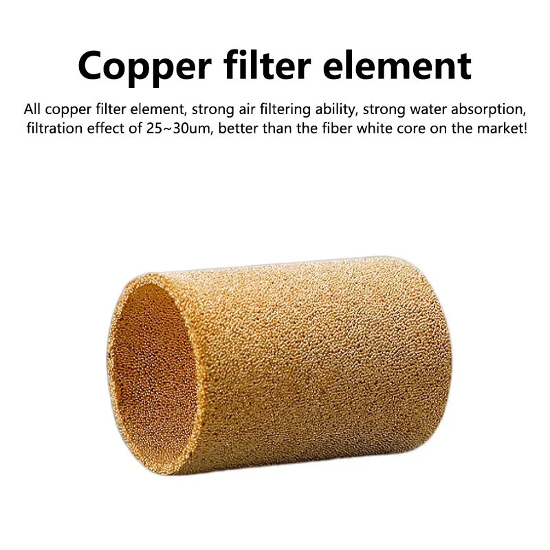 AF2000 1/4 air Source Processor Copper Filter Air Pump Filter Oil and Water Separator Air Compressor Pneumatic Components