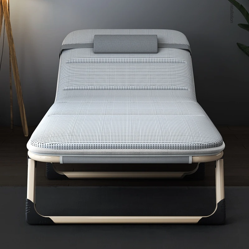 Folding bed single bed siesta siesta escort portable multifunctional marching office lounge chair