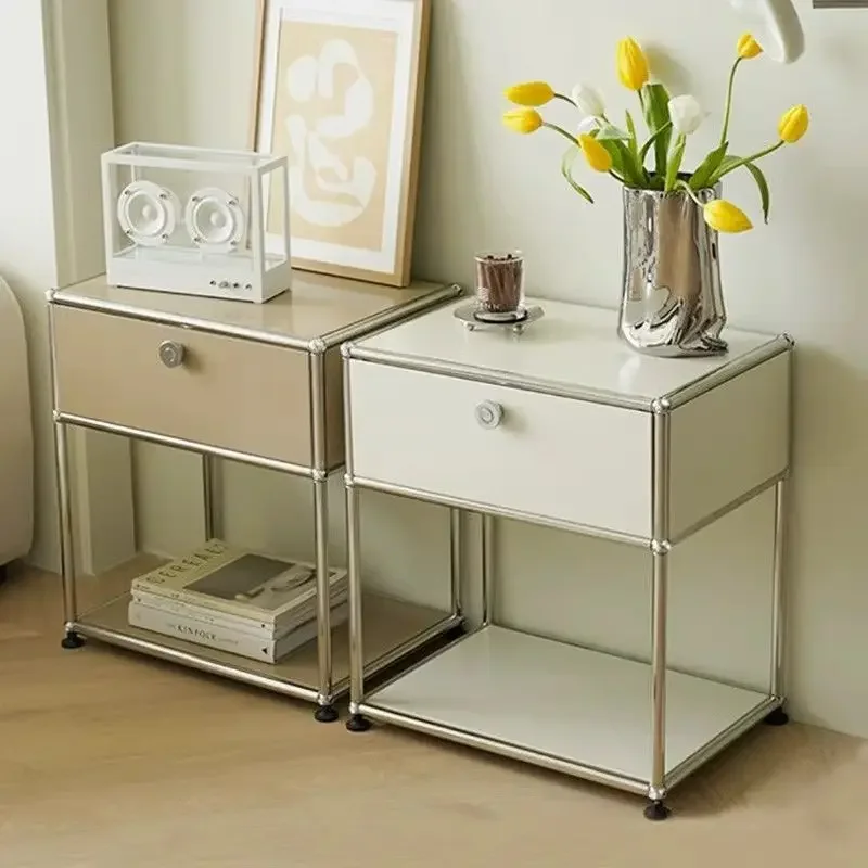 Bedside Table Bedroom Storage Cabinet nightstands set