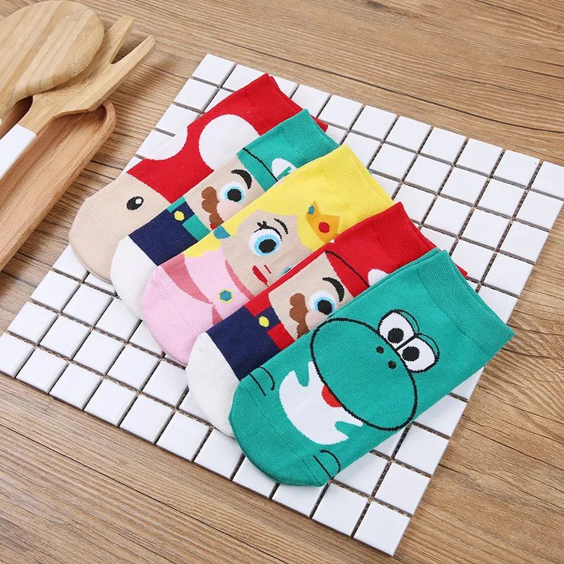 

Cartoon Super Mario Kids Odyssey Yoshi Anime Socks Action Figure Toys Boys Cosplay Children Christmas Birthday Toy Gifts