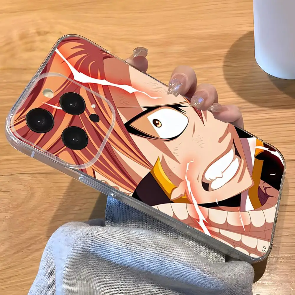 Transparent F-FAIRY TAIL Phone Case - Enhanced Protection and Stylish Design
