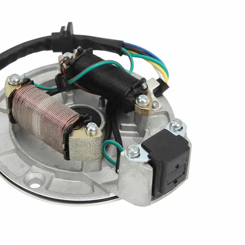 Engine Parts Kit Magneto Stator Flywheel Rotor Kit Engine Parts Aluminum for 90 110 125 140 Pit Bike ATV