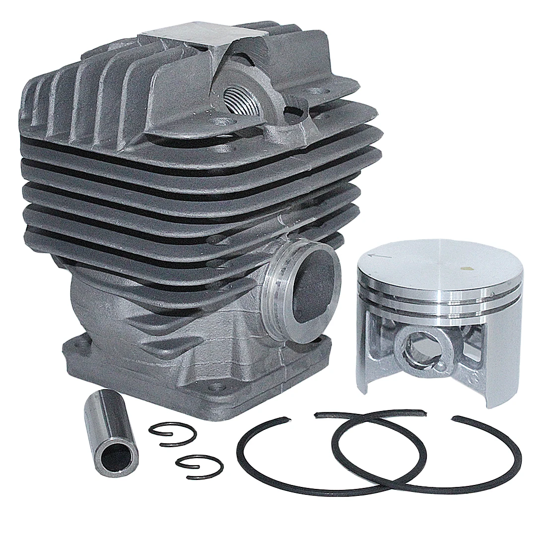 50mm Cylinder Piston Carb Repair Kit For Stihl MS440 044 MS 440 Chainsaw Bar Stud Nut Decompression Valve 1128 020 1227 Part 6