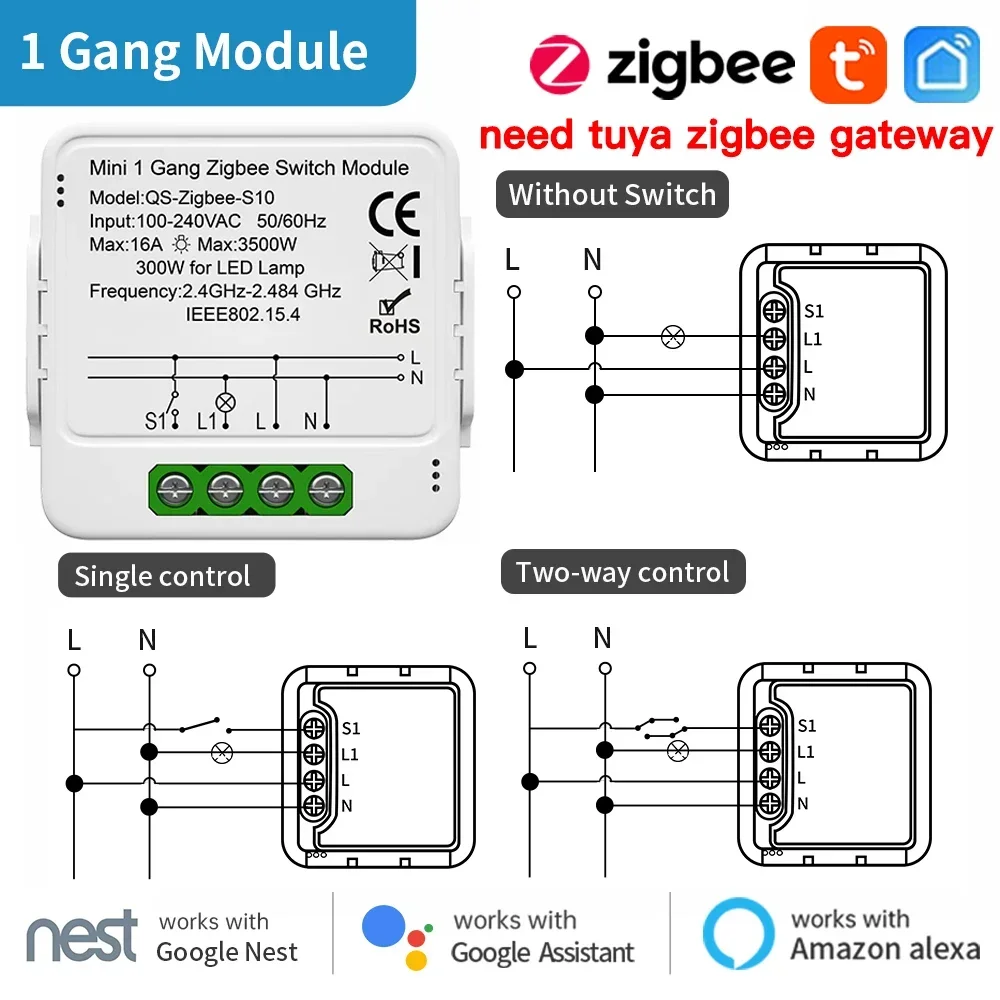 zigbee 1gang light