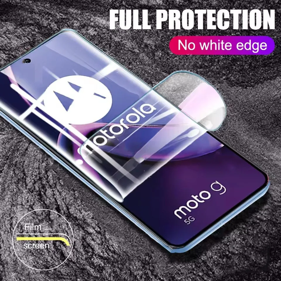 3Pcs HD Hydrogel Film Für Motorola Moto G84 G54 G14 G32 G82 G51 G22 G73 G53 G20 G35 G85 g45 G75 G55 G72 G64 Screen Protector – Detail 2