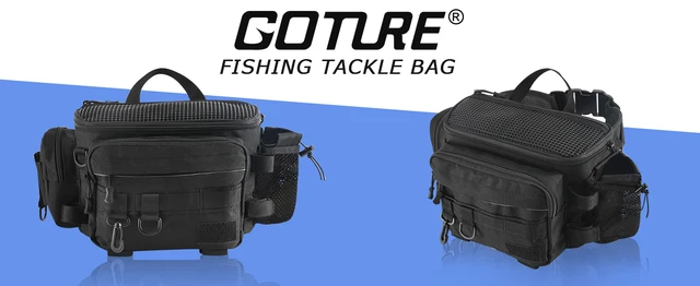 Fishing Backpack Goture Large Tackle Bag,Store Up To 8PCS 3700