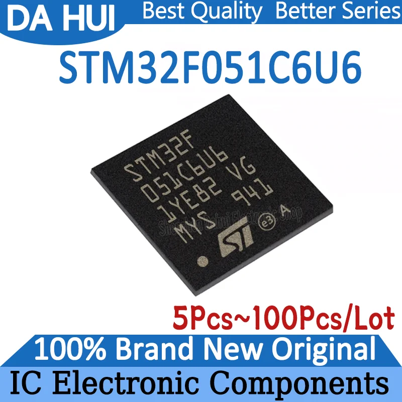 

STM32F051C6U6 STM32F051C6U STM32F051C6 STM32F051C STM32F051 F051K66 STM32 STM IC MCU Chip UFQFPN-48 In Stock 100% New Originl