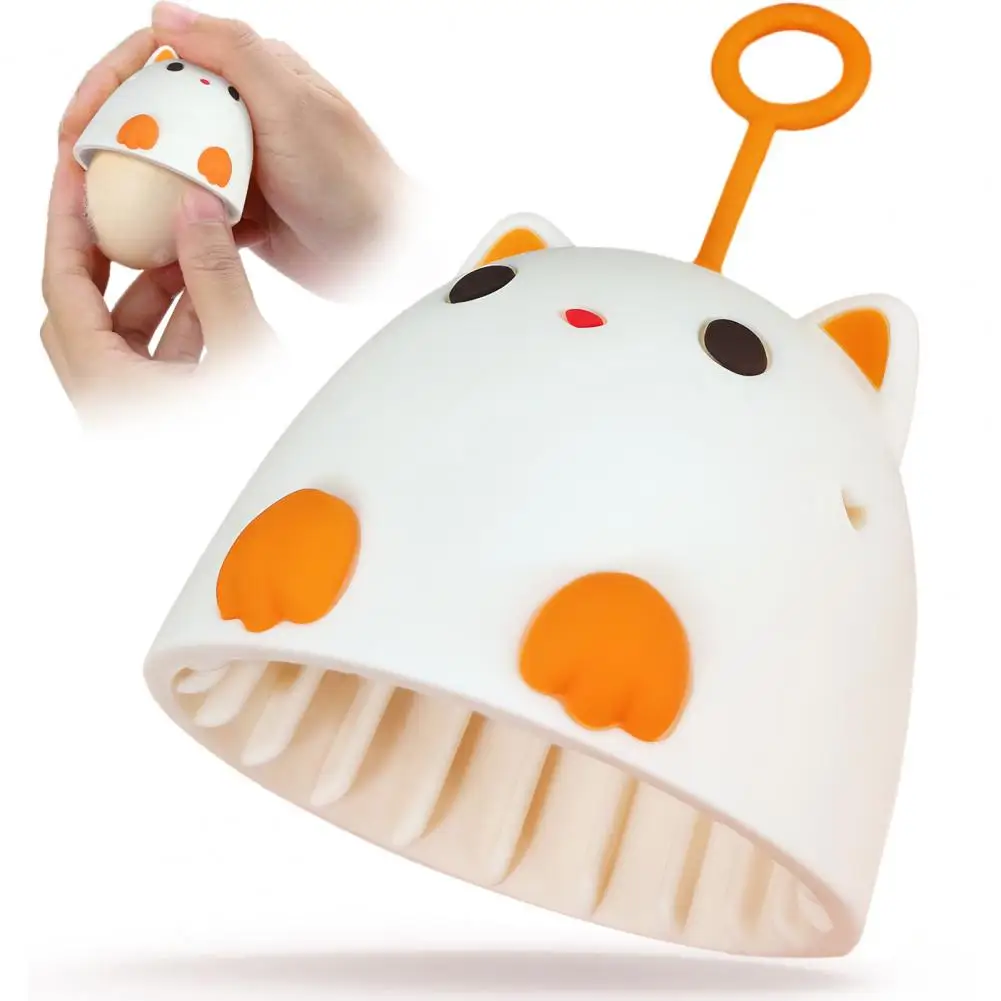 

Silicone Egg Washer Silicone Egg Brush Cleaner Reusable Chick Shape Scrubber for Gentle Egg Washing Fruit Vegetable Tool Natural