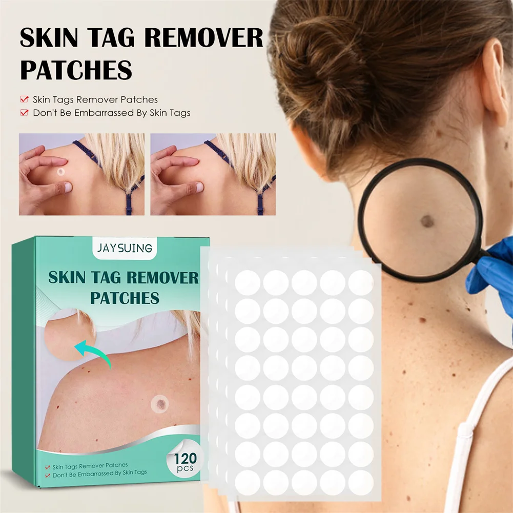 Warts Removal Plaster Skin Tags Remover Wart Treat Ment Patch Her Bal