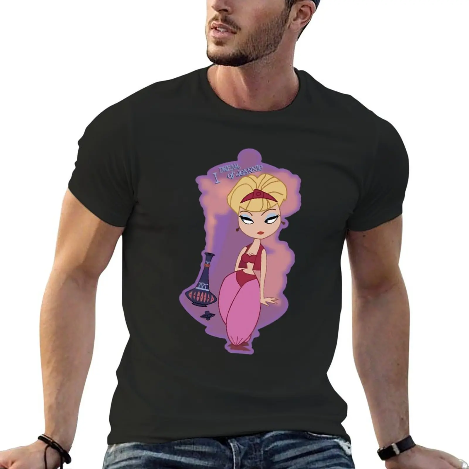 

I dream of Jeannie 1\t T-Shirt vintage clothes rapper graphic tees tee shirts for men